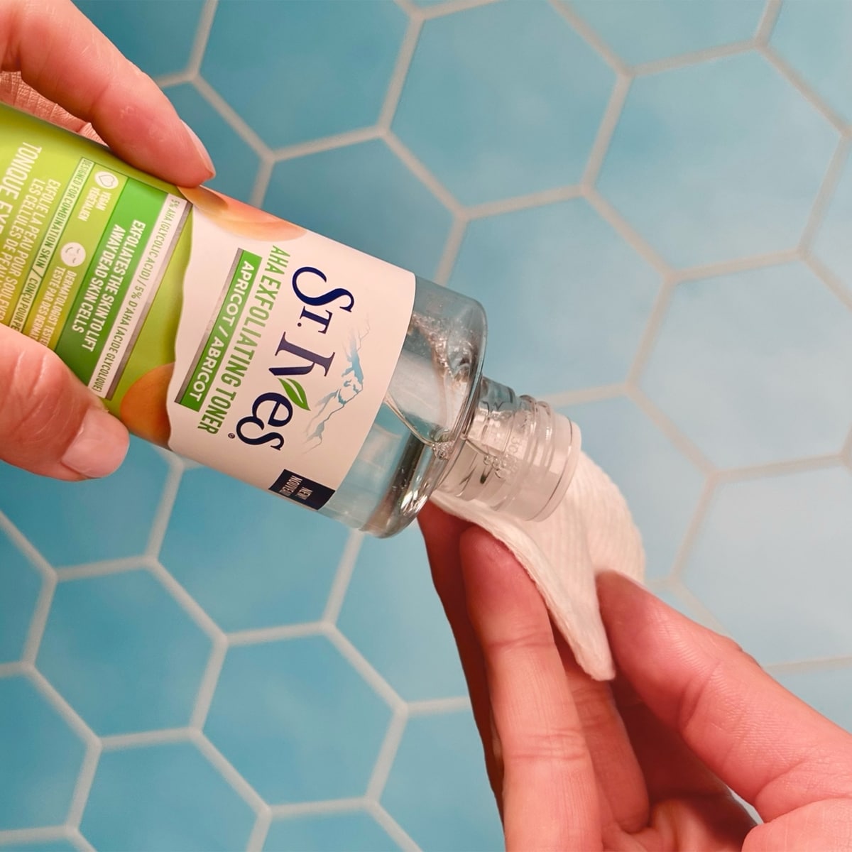 Tonique exfoliant d'AHA abricot
