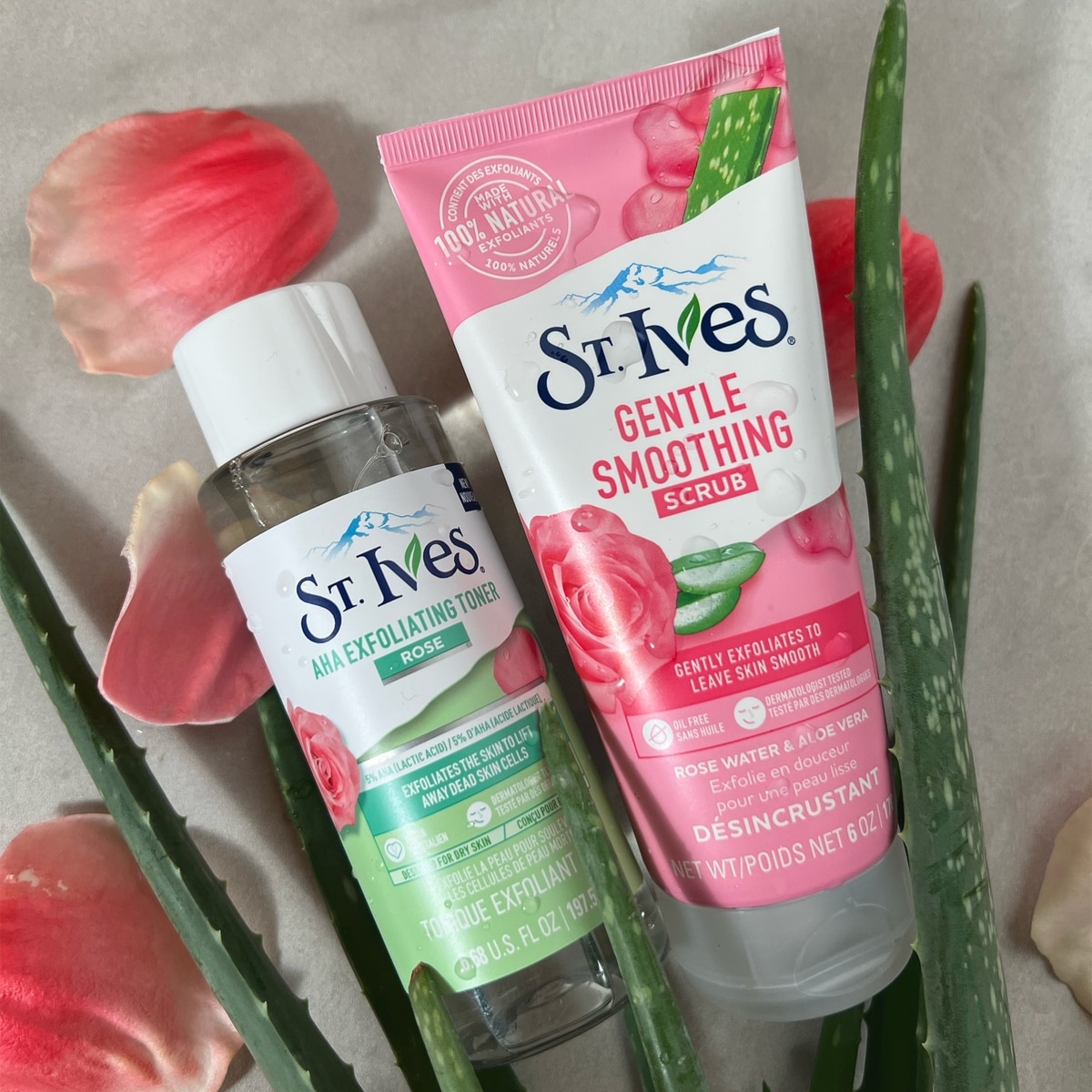 Rose AHA Exfoliating Toner