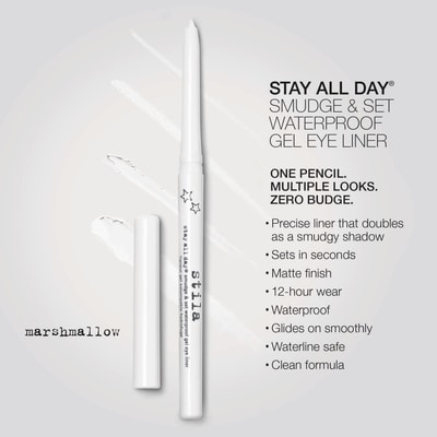 Stay All Day® Smudge & Set Waterproof Gel Eye Liner - Marshmallow 7