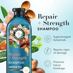 Argan Oil Paraben Free Shampoo, Hair Repair, 400 mL, with Certified Camellia Oil and Aloe Vera, For All Hair Types, Especially Damaged Hair 3