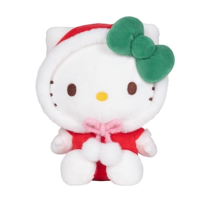 8” Holiday Plush Holiday Hello Kitty with Onesie Pajamas 4