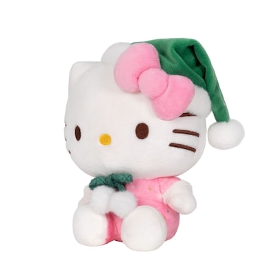 8” Holiday Plush Holiday Hello Kitty® with Festive Hat 2