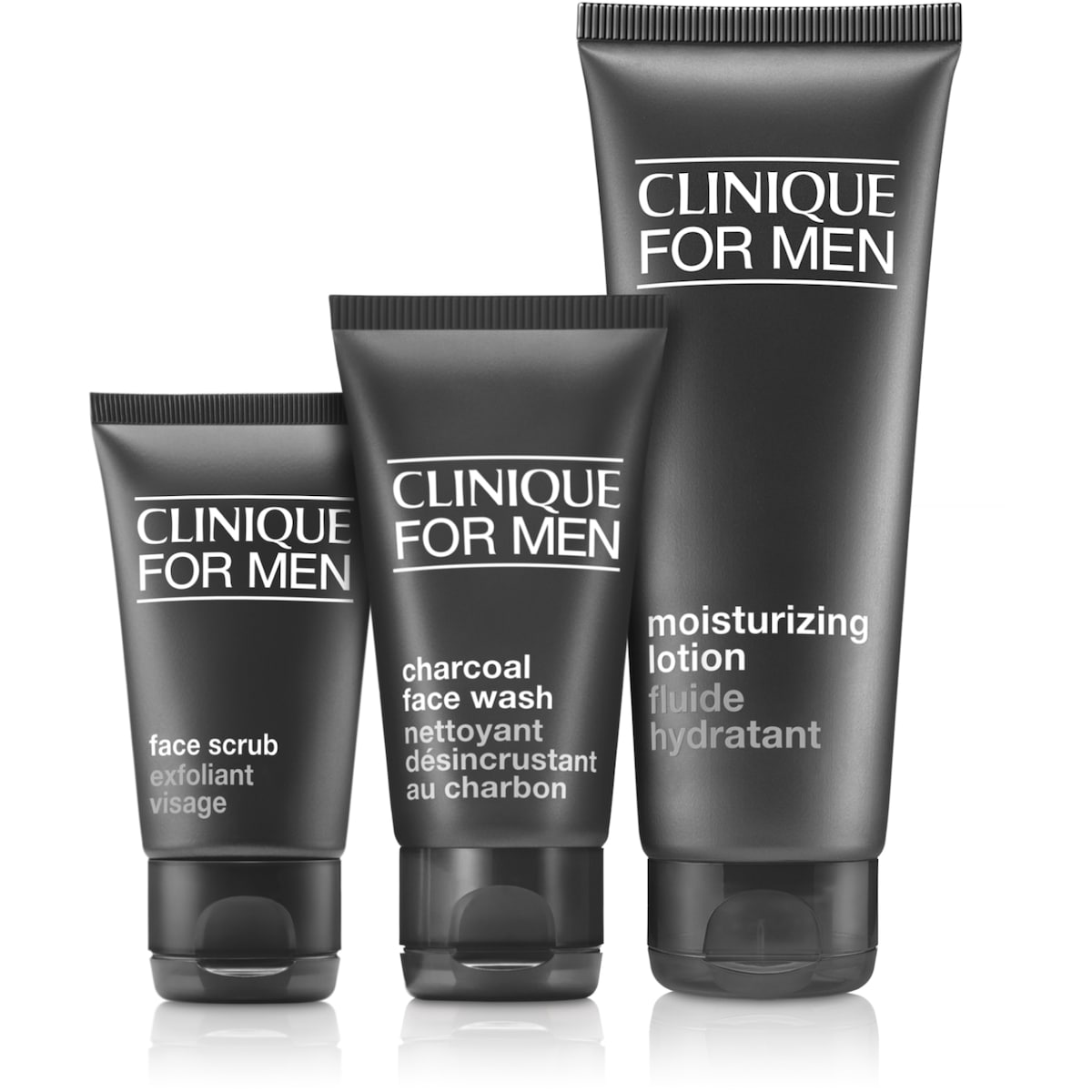Coffret de soins homme Hydratation quotidienne : Nettoyer, Exfolier, Hydrater
