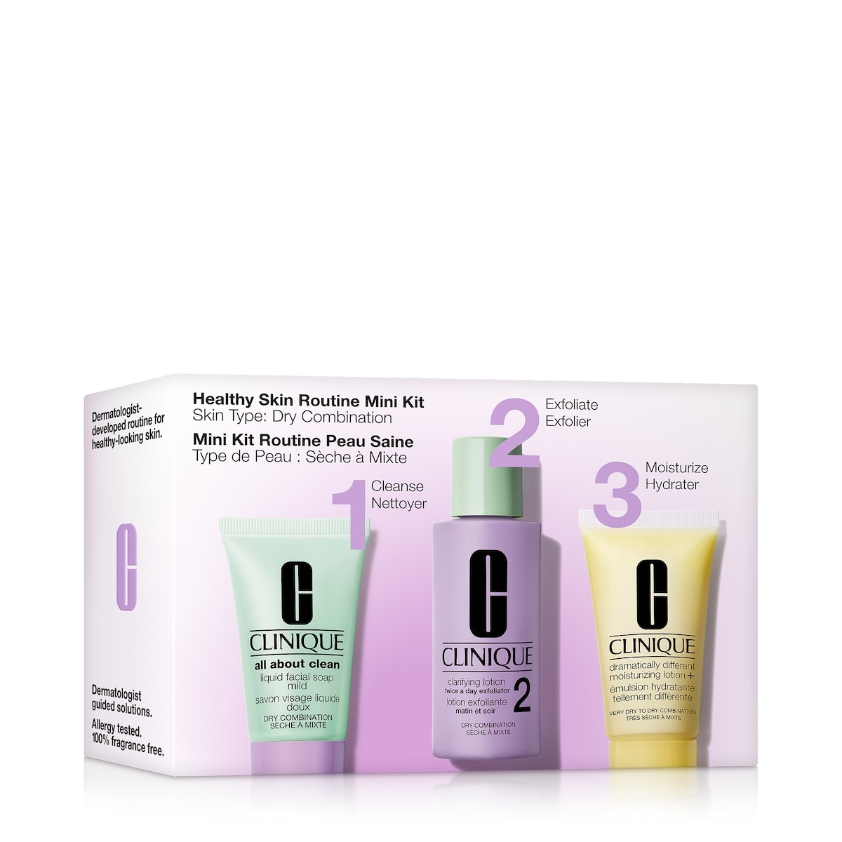 Healthy Skin Routine: Mini 3-Step Kit For Dry Skin