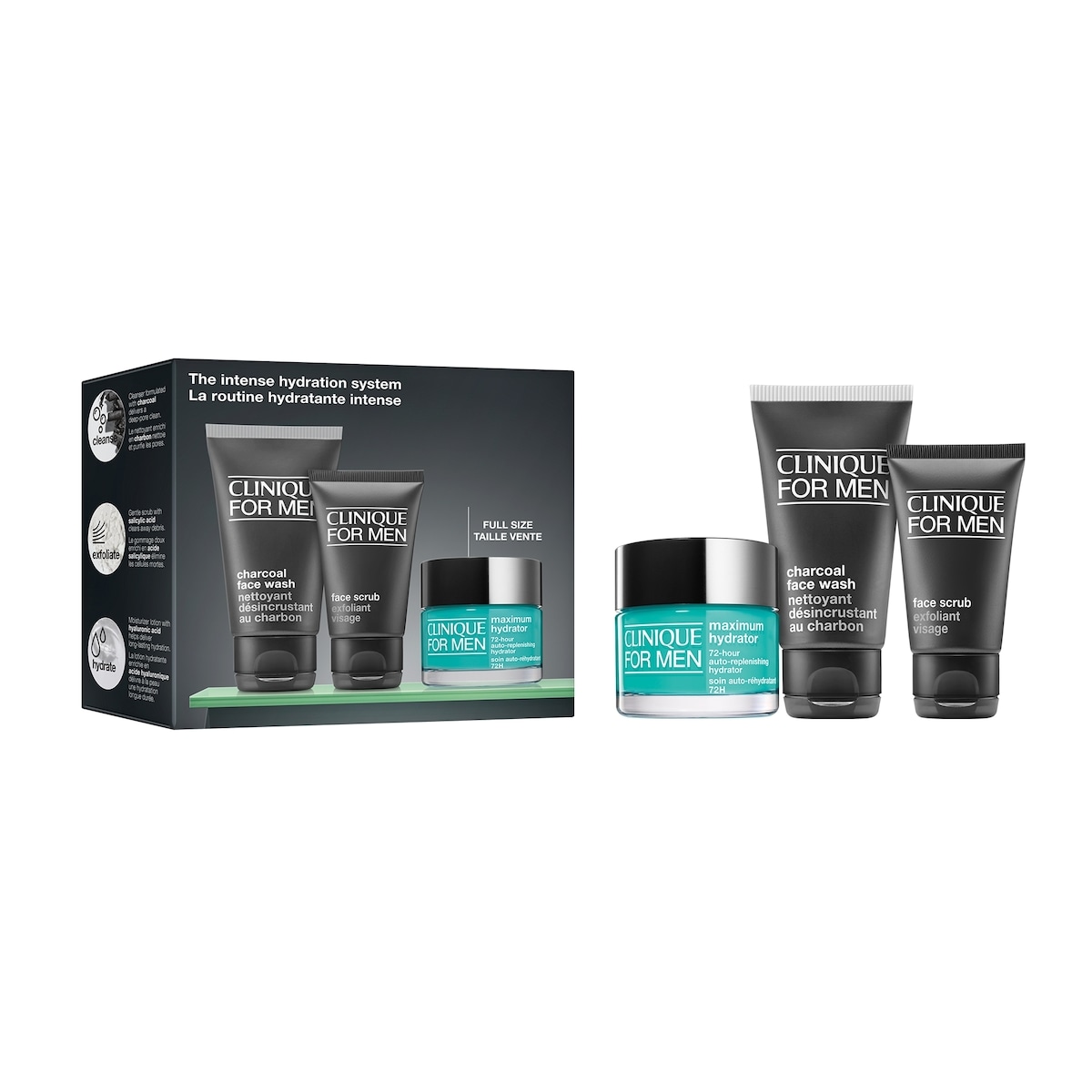Clinique Clinique For Men: The Intense Hydration System Skincare