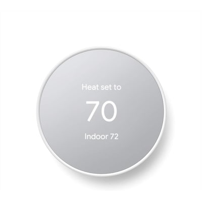 Nest Smart Programmable Wifi Thermostat Snow