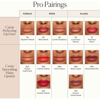 Caviar Perfecting Lip Liner - 10 Precious Plum 7