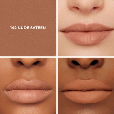 Caviar Smoothing Matte Lipstick - 143 Nude Sateen 3