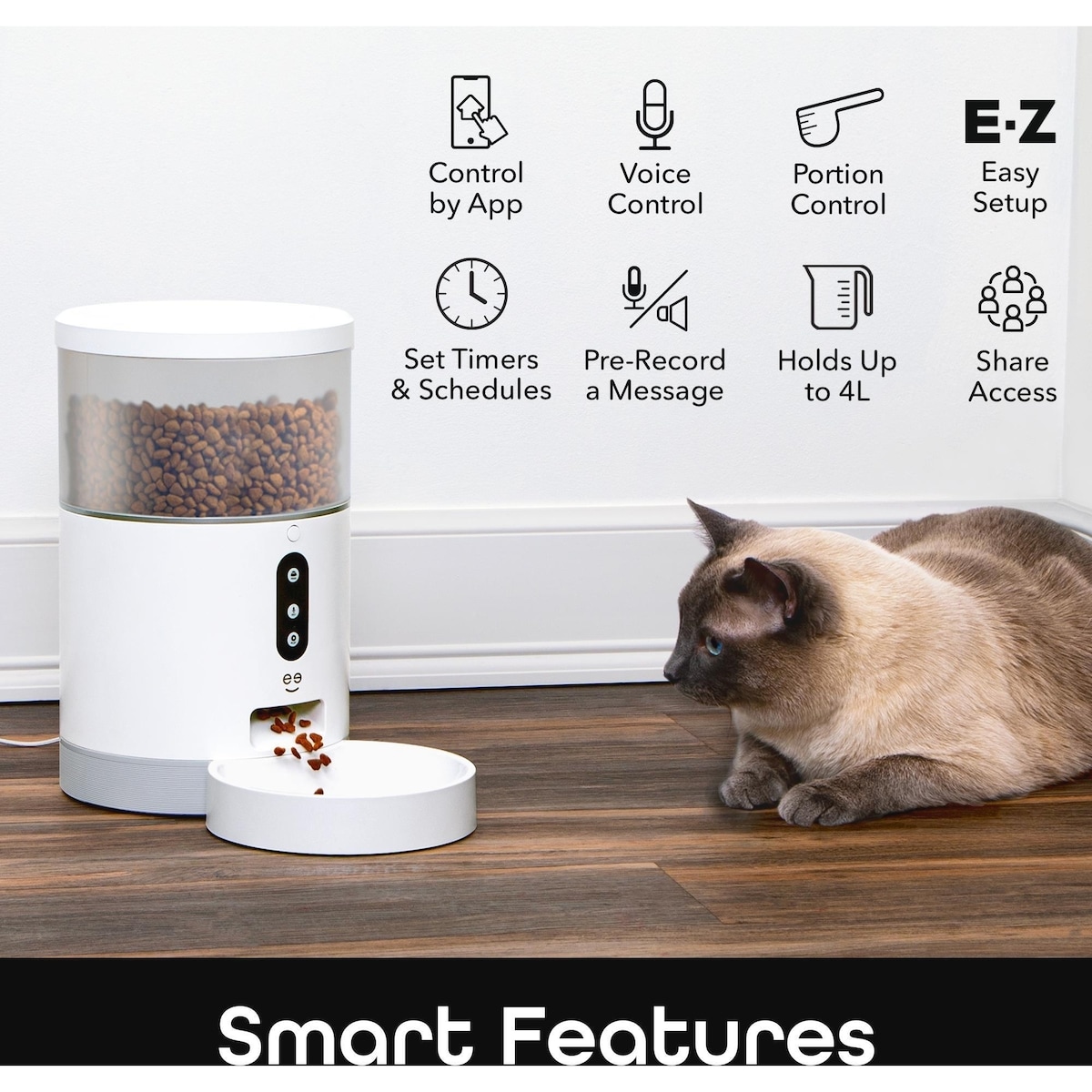 PetConnect Automatic Pet Feeder 4L