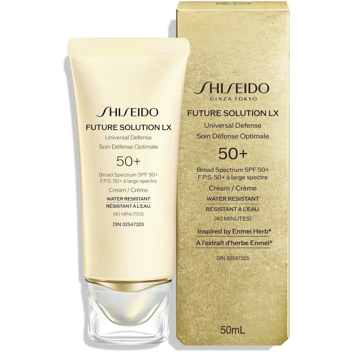Shiseido FUTURE SOLUTION LX ​ Soin Défense Optimale FPS 50+