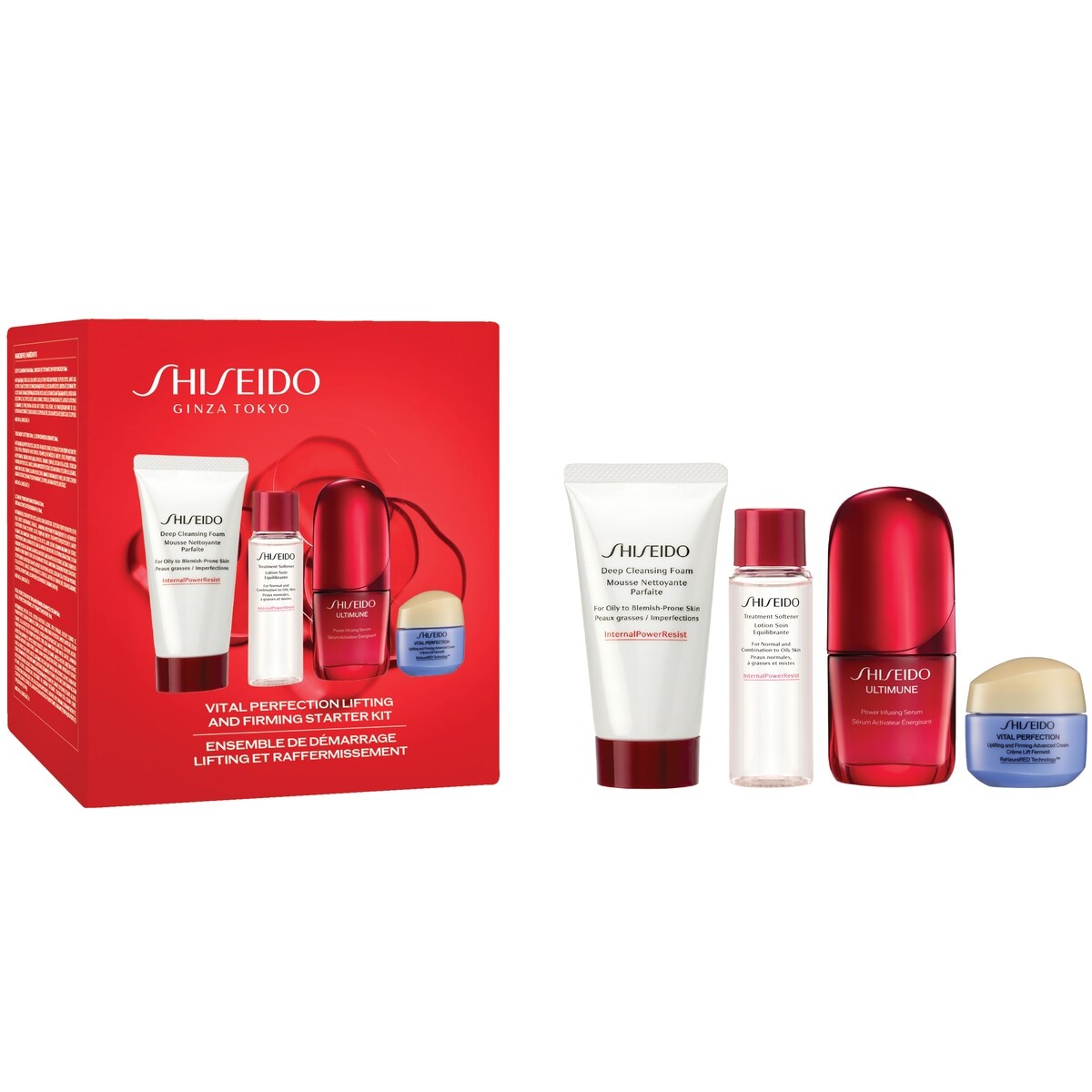 Shiseido Vital Perfection Lifting And Firming Starter Kit