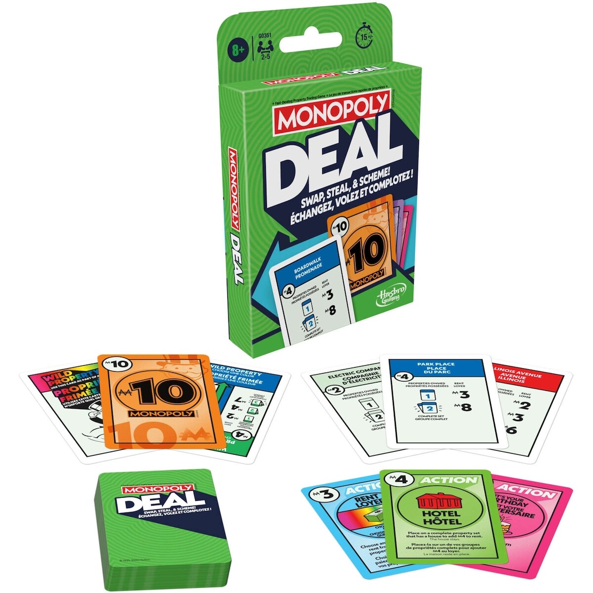 Jeu de cartes Monopoly Deal