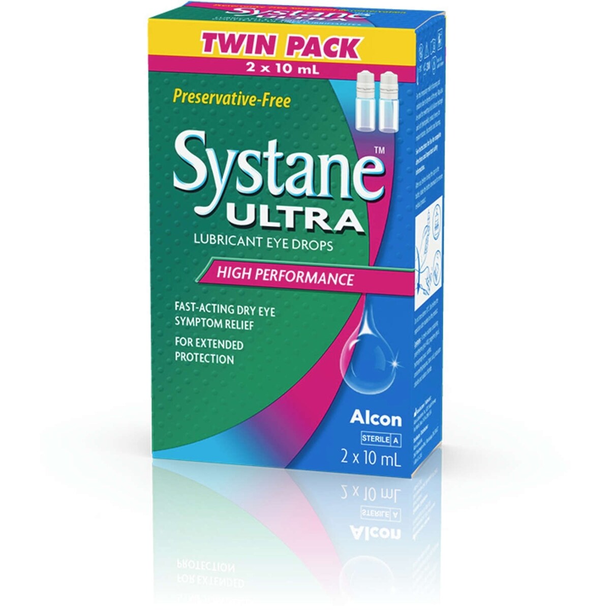 Systane® Ultra Gouttes oculaires lubrifiantes Sans Agent de Conservation Paquet Pack