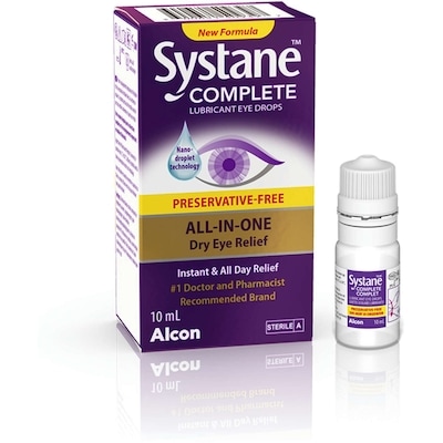Complete Lubricant Eye Drops Preservative Free 3
