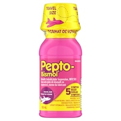 Liquid for Nausea, Heartburn, Indigestion, Upset Stomach, and Diarrhea - Fast Relief for 5 Symptoms, Original Flavor, Travel Size 1