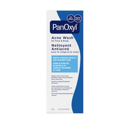 4% Benzoyl Peroxide Acne Wash, Helps Clear Acne