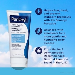 4% Benzoyl Peroxide Acne Wash, Helps Clear Acne 3