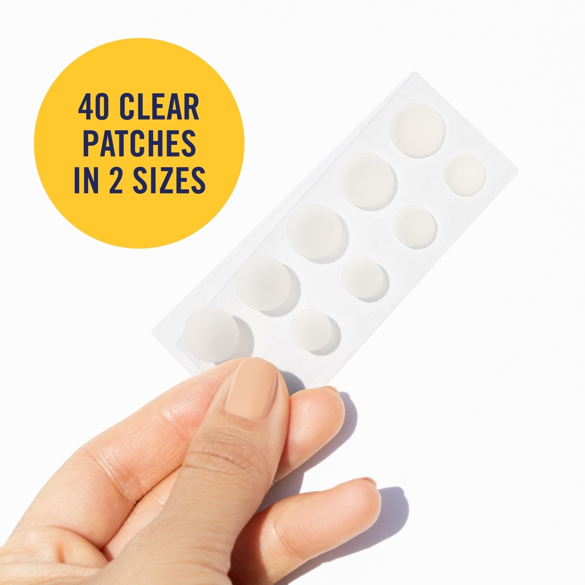 Overnight Spot Patches, Clear Hydrocolloid