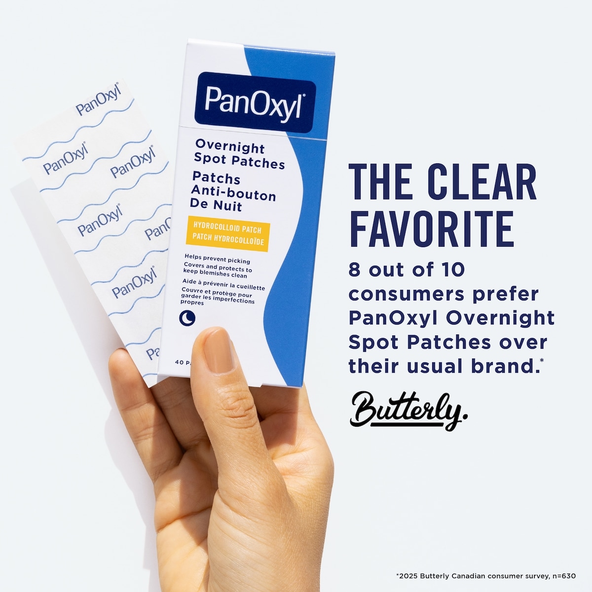 PM Patchs Anti-Bouton de Nuit, Transparent