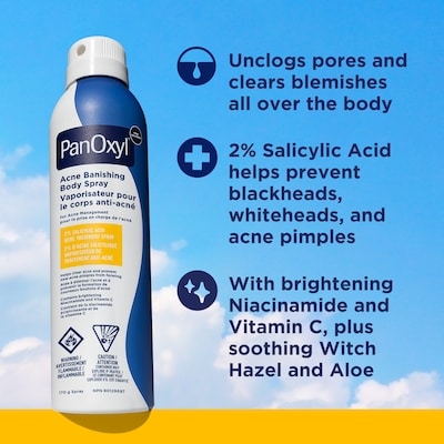 Acne Banishing Body Spray with 2% Salicylic Acid 3