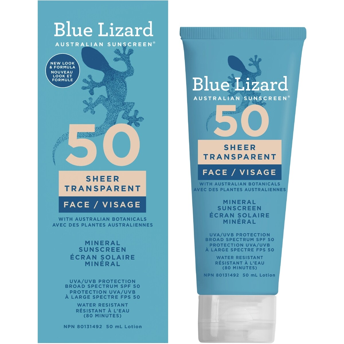 Écran Solaire Lotion Transparente Visage FPS50