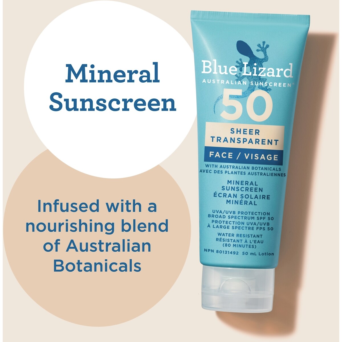 Lotion Sheer Face SPF50