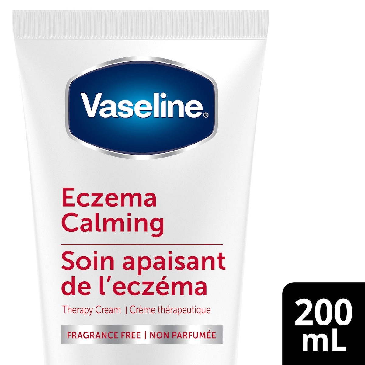 Vaseline Clinical Care™ Body Cream lotion for eczema prone skin Eczema Calming Therapy Cream with Colloidal Oatmeal Skin Protectant to provide instant relief for dry, itchy skin 200 ml