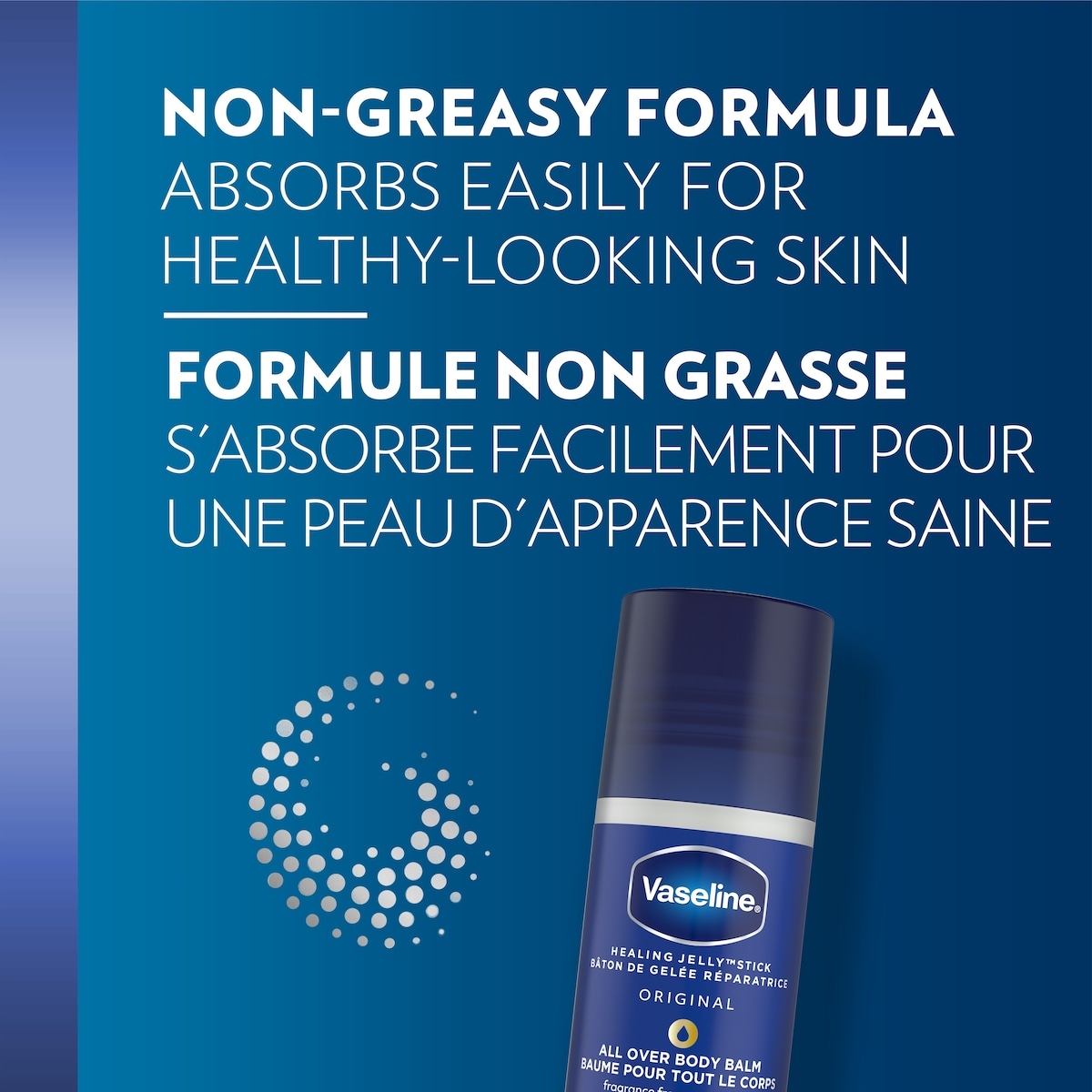 Healing Jelly All-Over Body Balm Jelly Stick dry skin relief gel moisturizer Original Petroleum Jelly for hard-to-reach spots 40 g