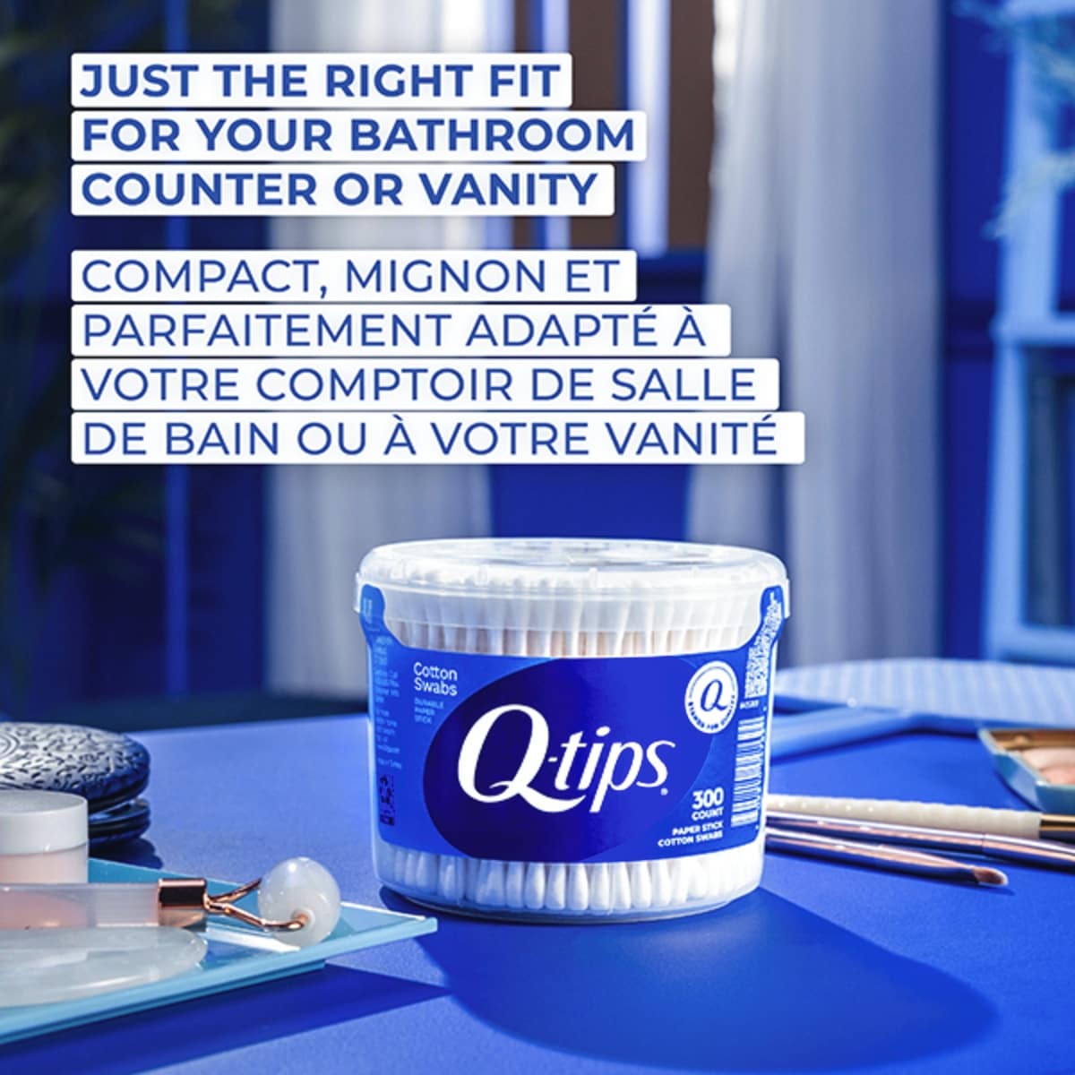 Cotons-tiges Q-tips format vanité