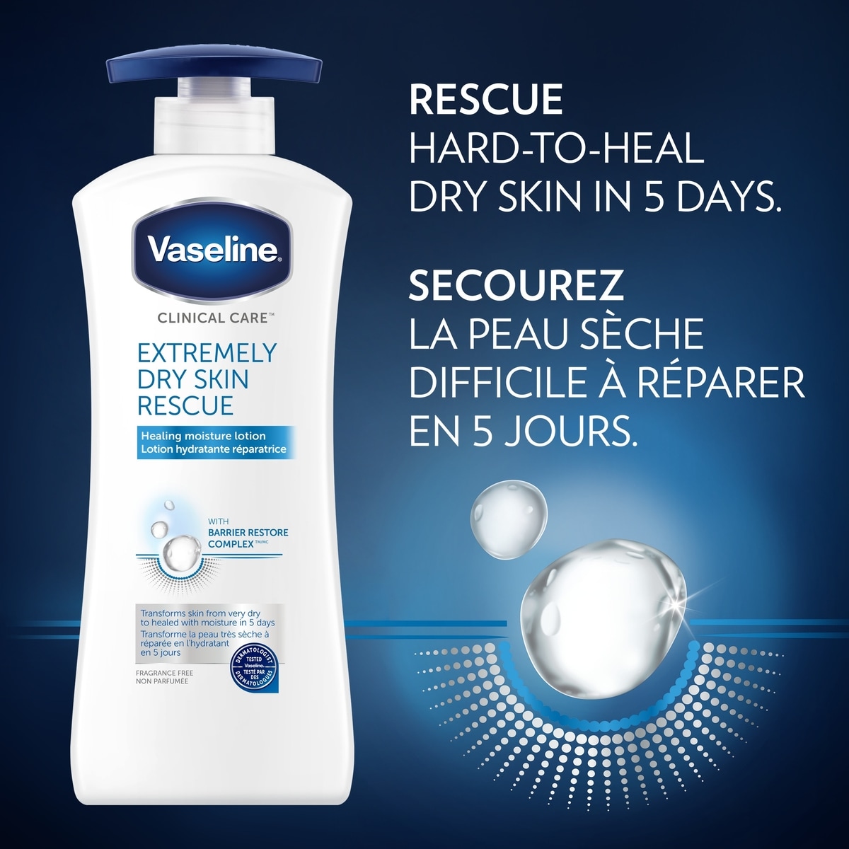 Lotion Extremely Dry Skin Rescue 600mL