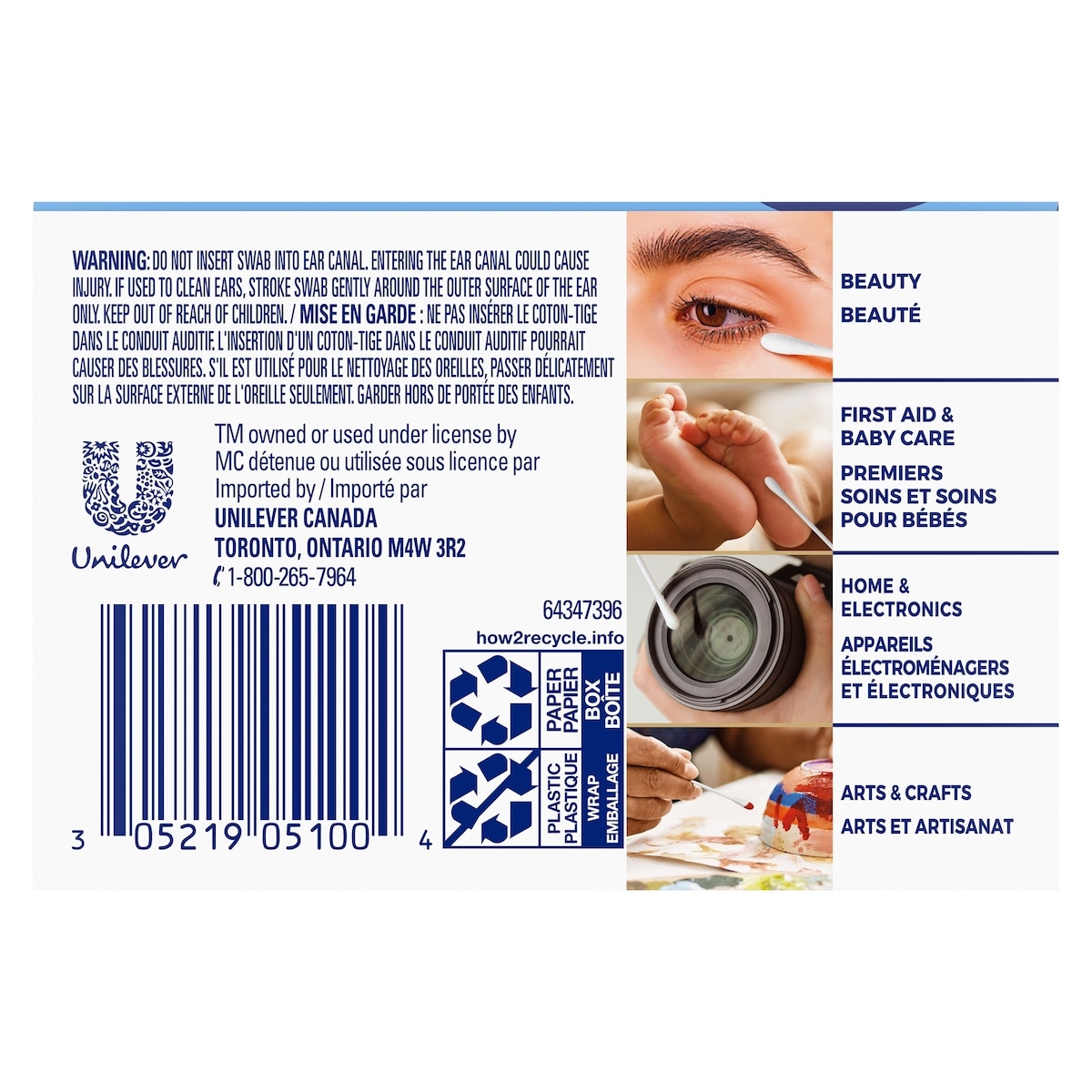 Cotons-tiges Q-tips 30 unités