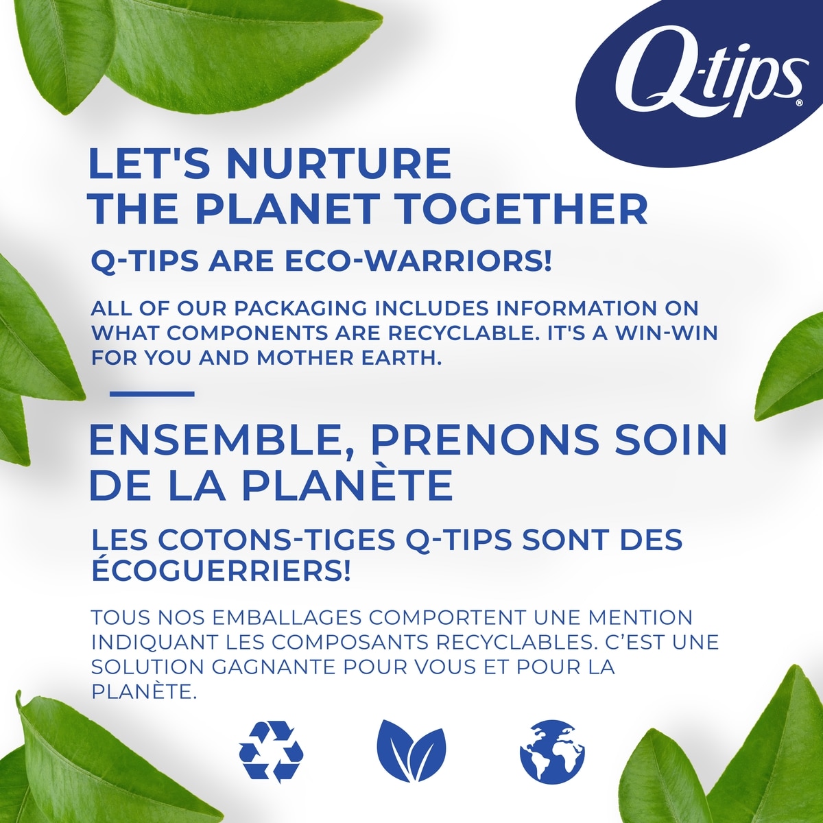 Q-tips Cotton Swabs 30 ct