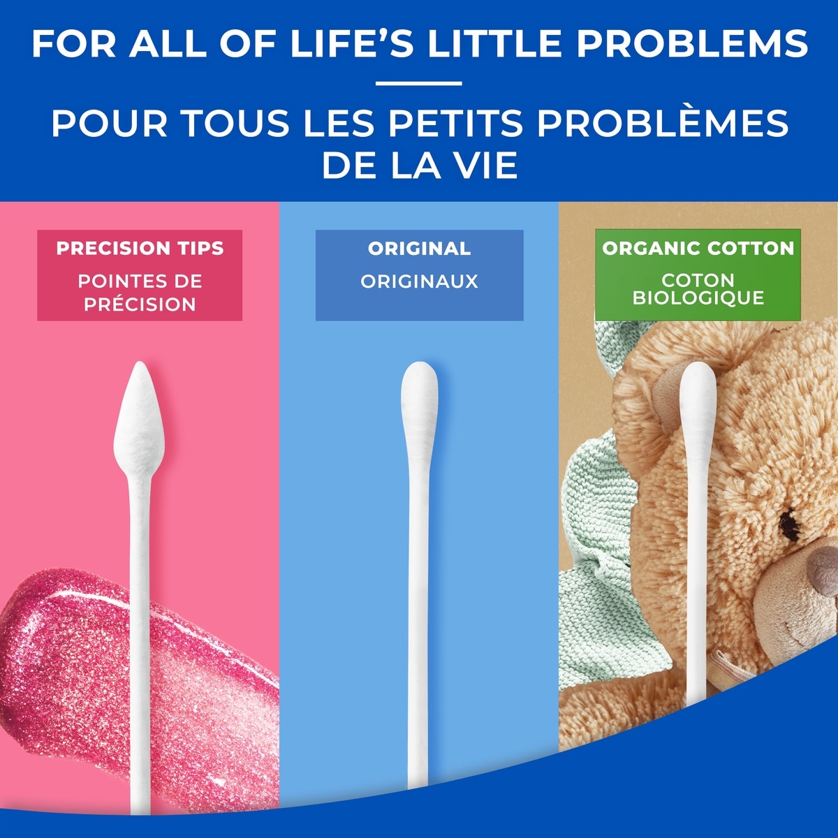 Cotons-tiges Q-tips 30 unités