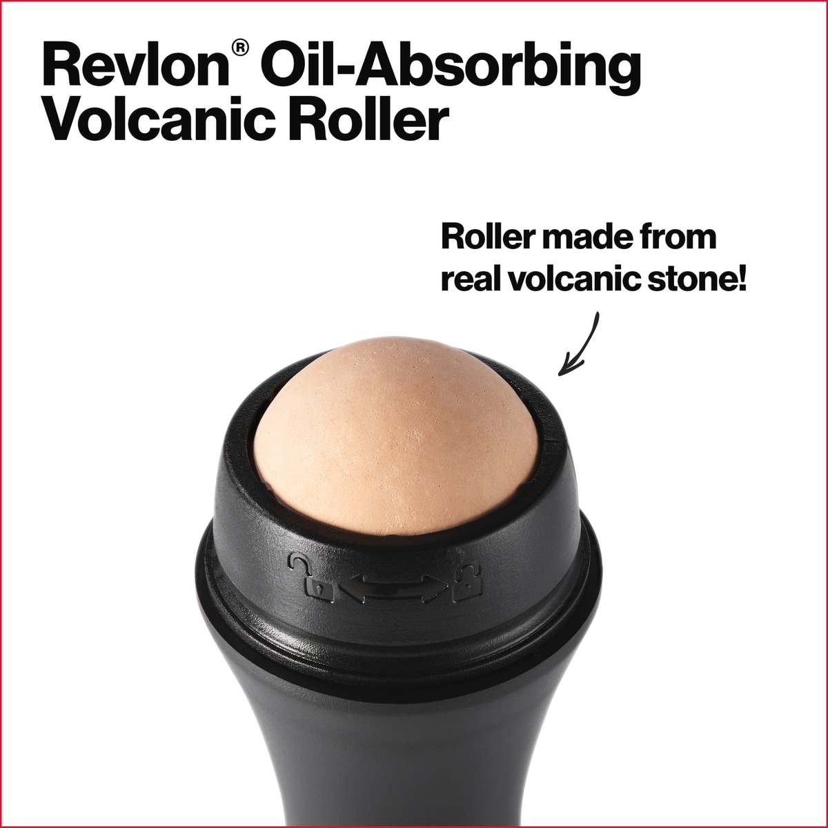 Oil-Absorbing Volcanic Roller, On-the-go and Reusable