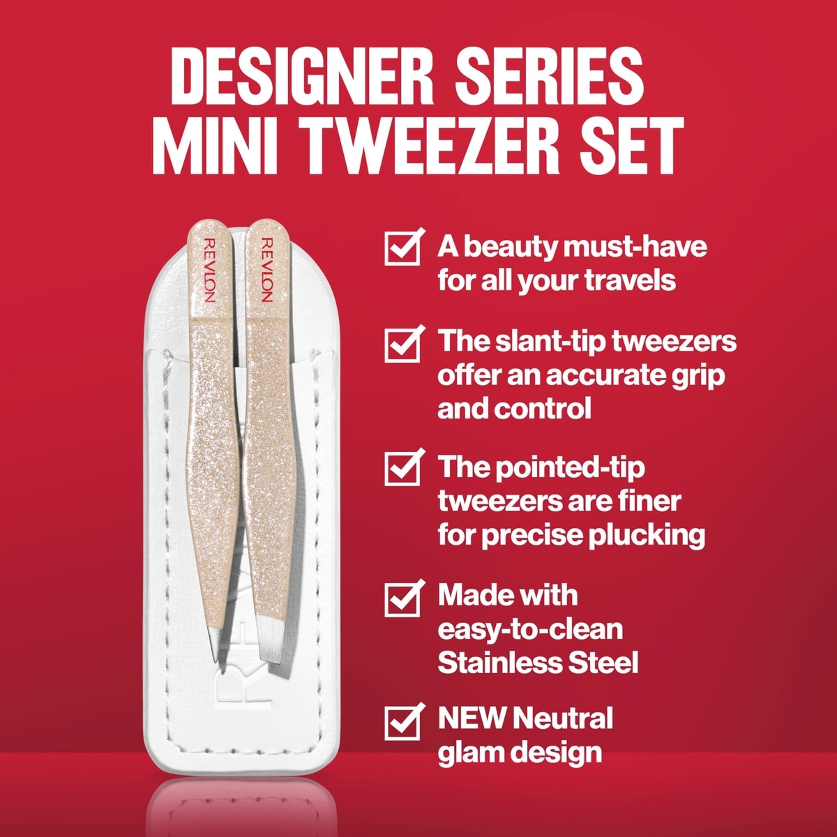 The Designer Collection Mini Tweezer Set To Go