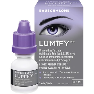 Lumify LUMIFY - Redness Reliever Eye Drops Trial Size | Shoppers Drug Mart