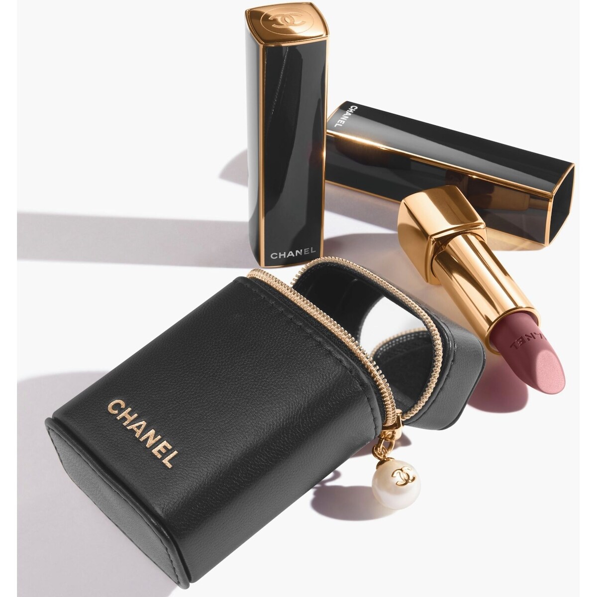 CHANEL Rouge Allure Velvet Les Perles Set Of 2 Luminous Matte Lip