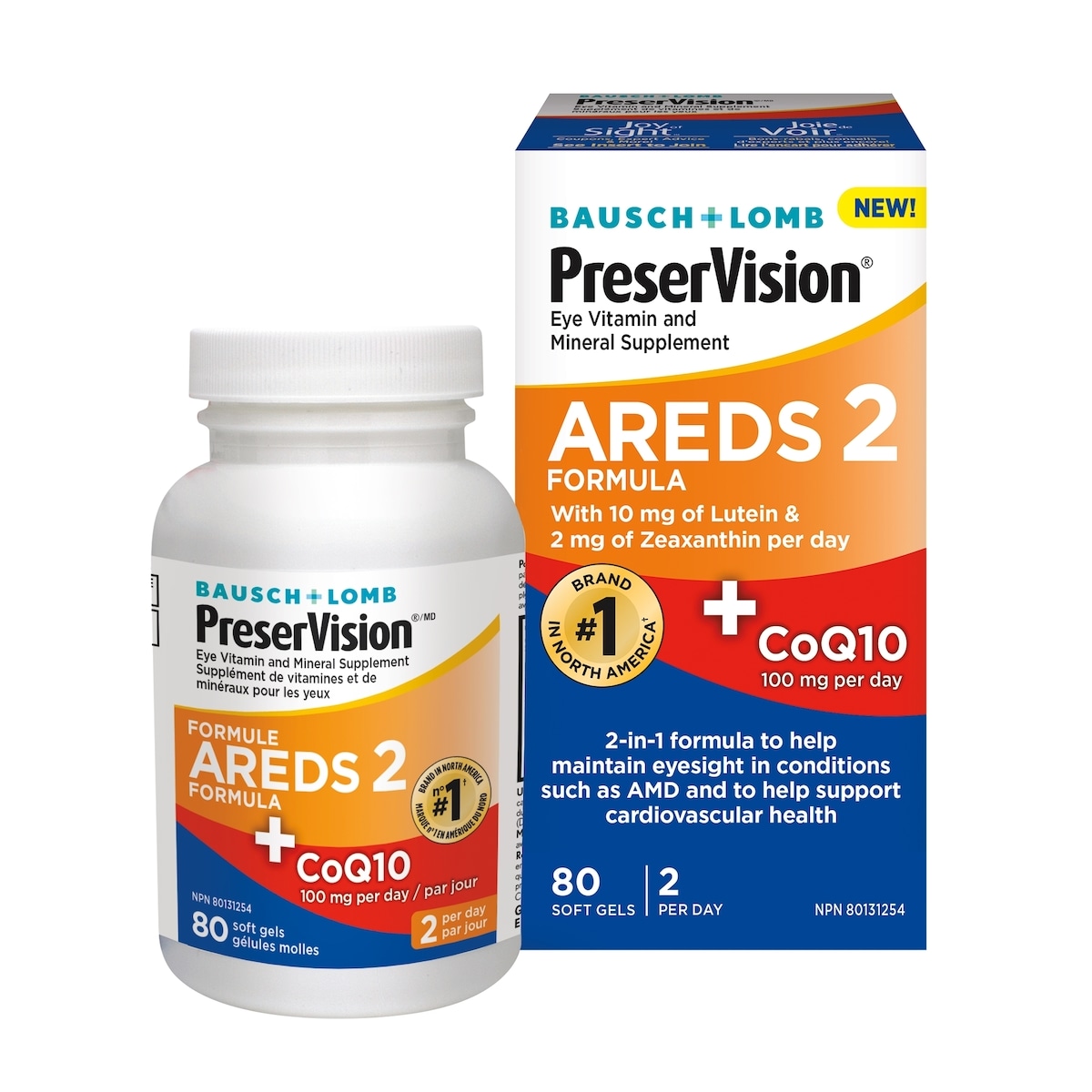 PreserVision Formule AREDS 2 + CoQ10