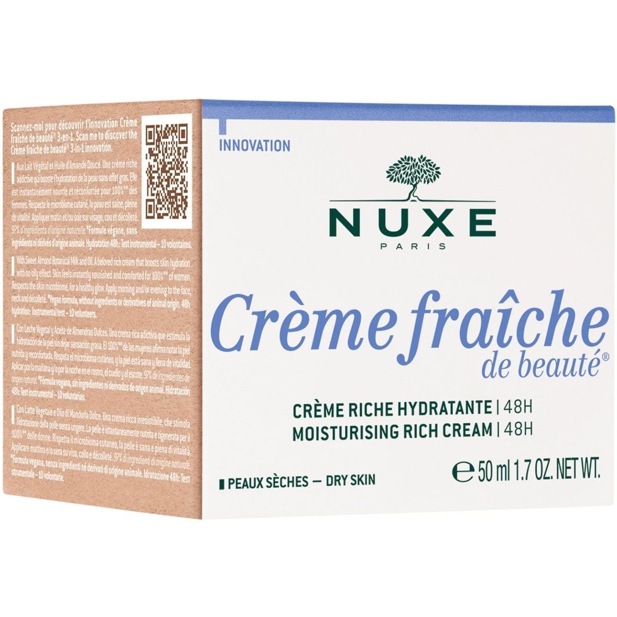 Crème Riche Hydratante, Crème Fraîche de Beauté®