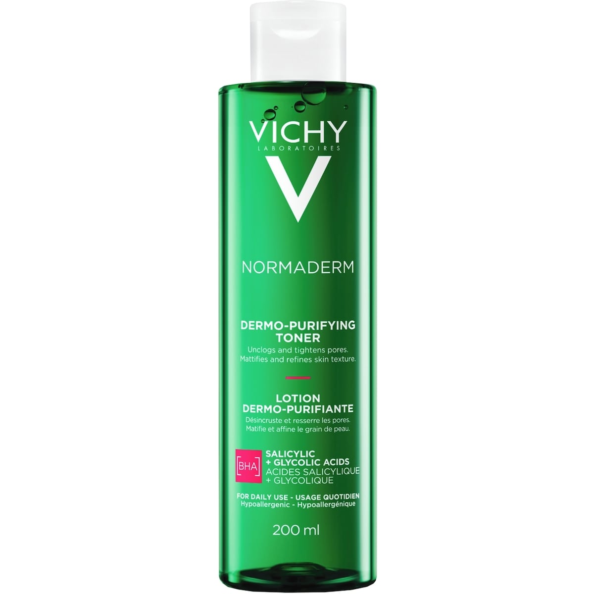 Vichy Normaderm Toner to unclog and tighten pores – Acne-prone skin 200 mL