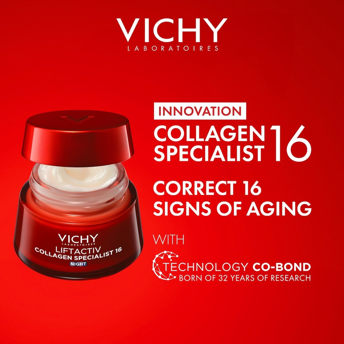 Liftactiv Collagen Specialist Night Cream - Wrinkles