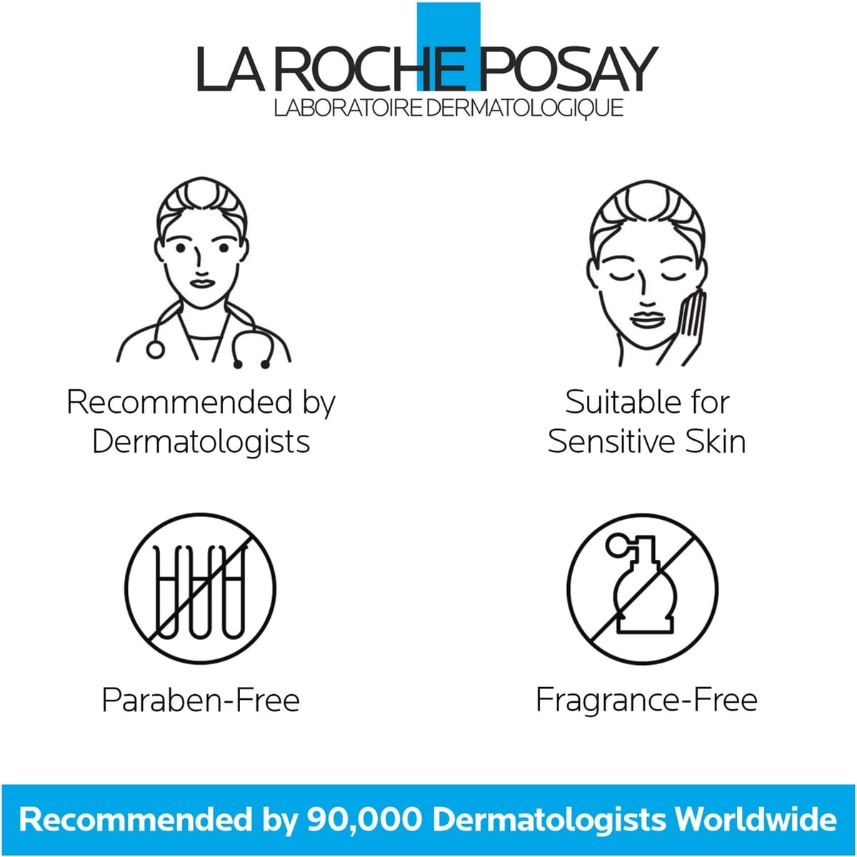 Lipikar Baume AP+M Body Cream for Dry & Eczema-Prone Skin, with Shea Butter & Niacinamide, Dermatologist Tested & Suitable for Sensitive Skin, Eco-Conscious Packaging