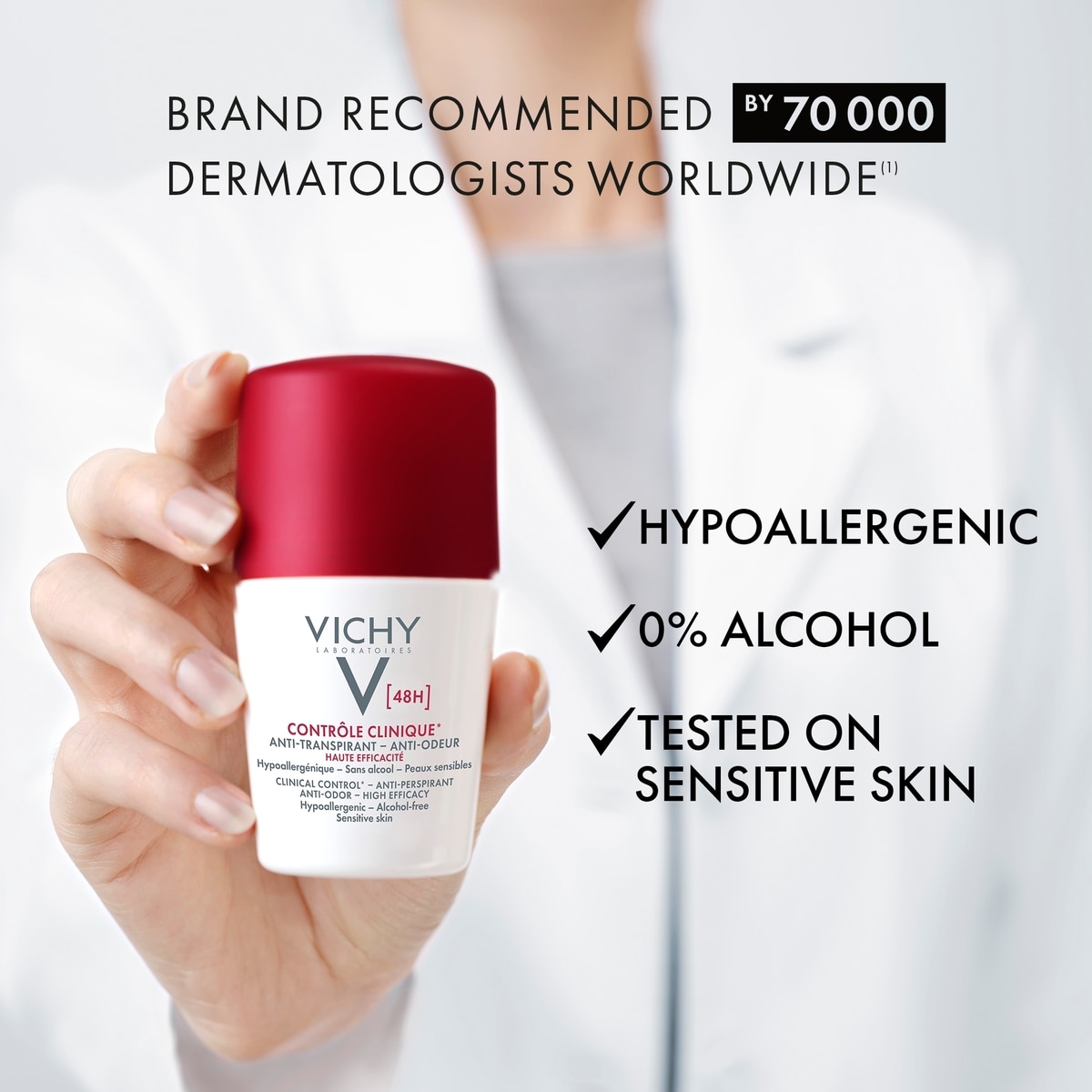 Contrôle Clinique 48h Déodorant Femmes