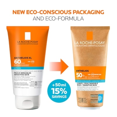 La Roche-Posay ANTHELIOS HYDRATING LOTION SPF 50+ ECO TUBE
