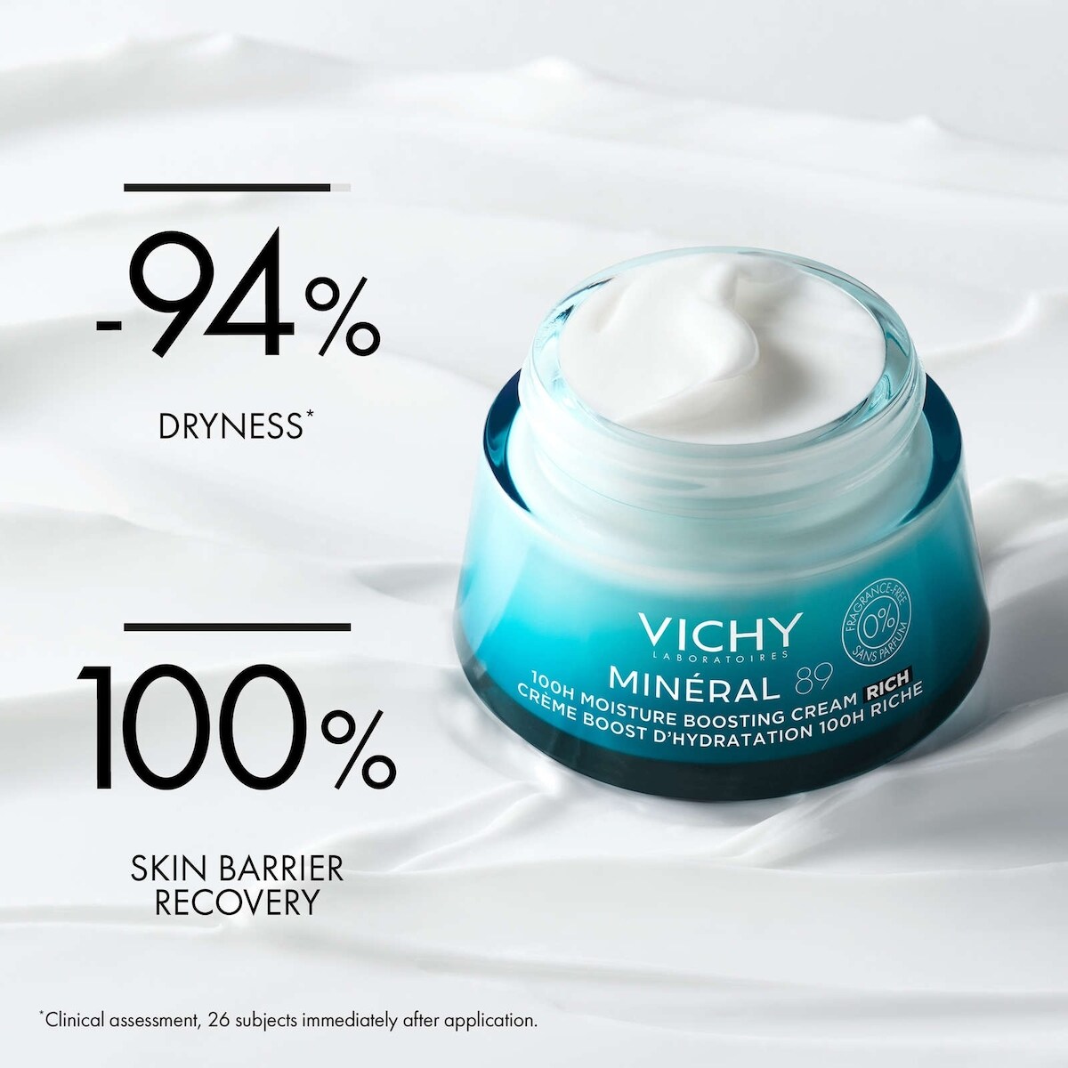 Minéral 89 Sorbet Mat Hydratation 48h Gel Sans Parfum