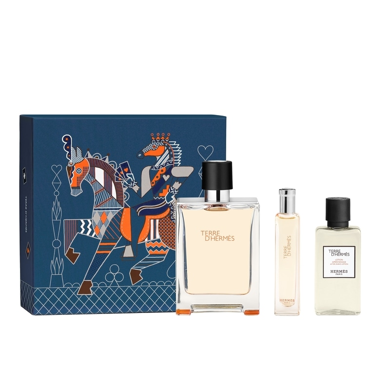 Hermès Terre d'Hermès gift set, Eau de Toilette, 100 ml + 15 ml +
