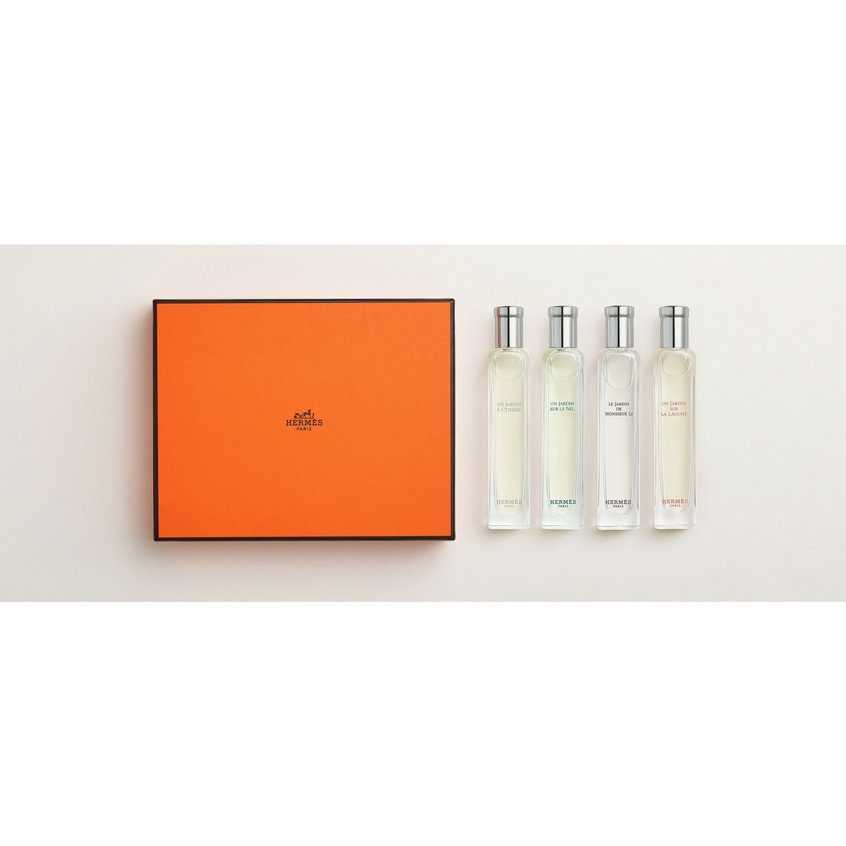 The Parfums-Jardin Collection travel set