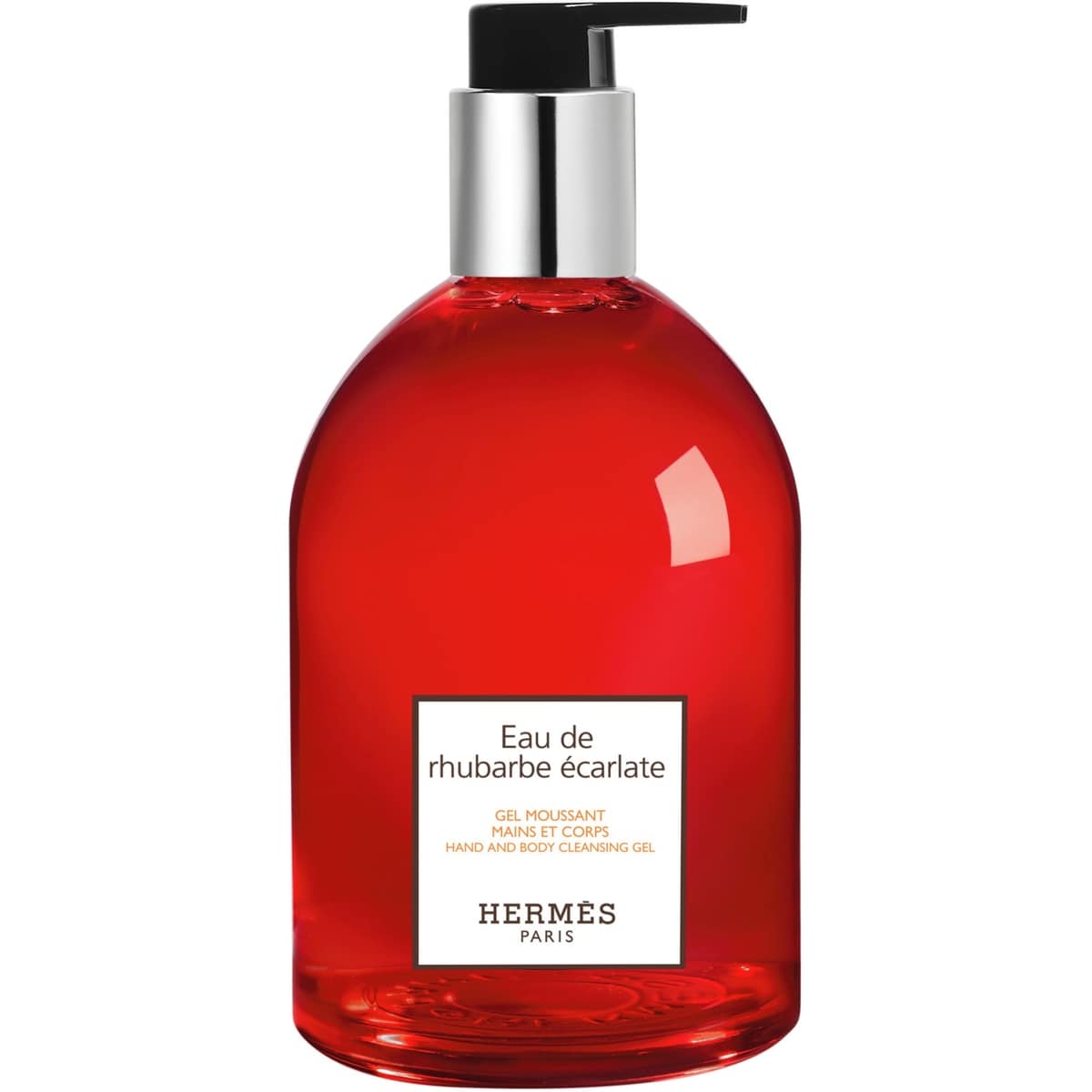 Hermès Eau de rhubarbe écarlate, hand and body cleansing gel