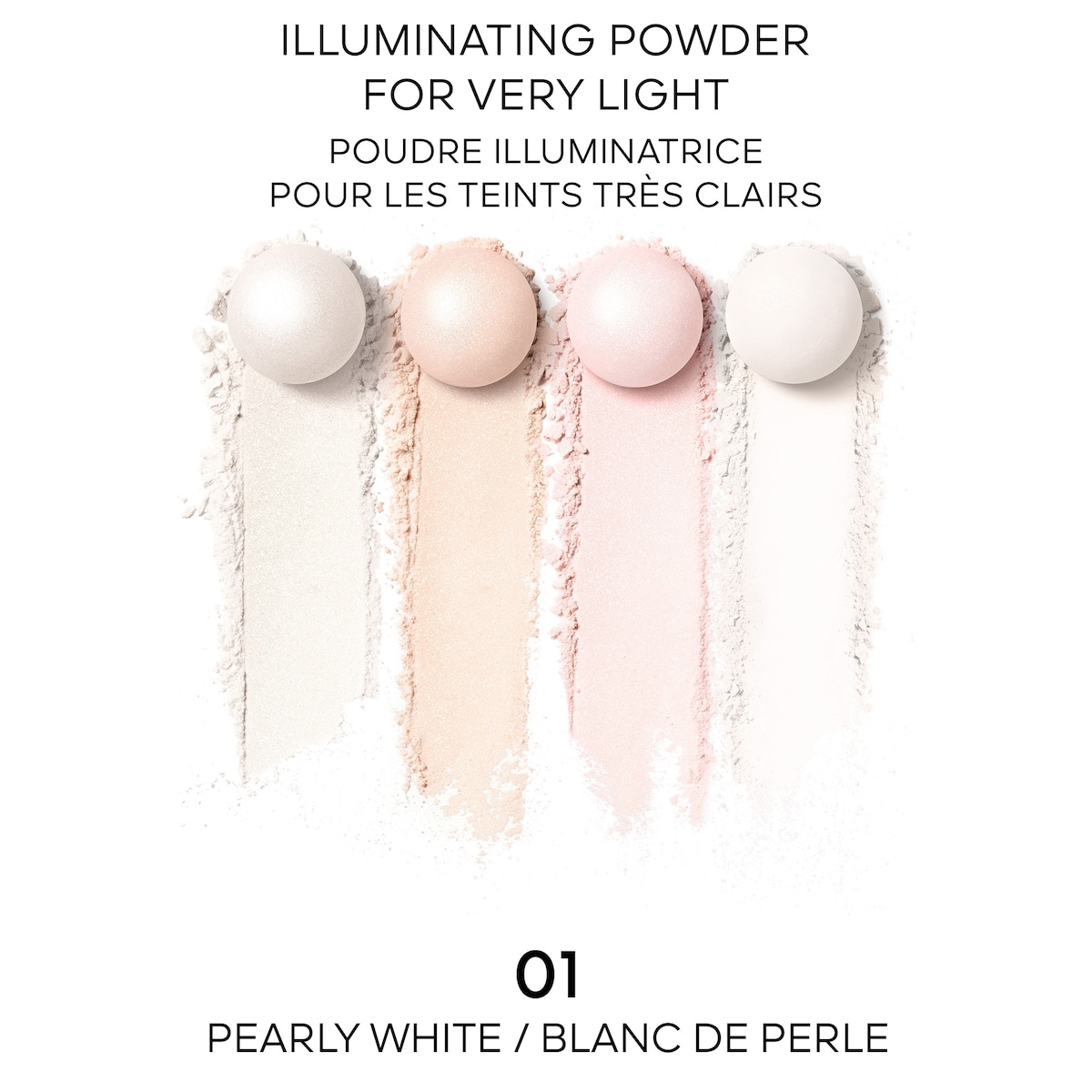 Météorites Perles de poudre révélatrices lumière