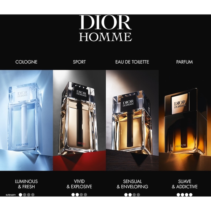 [希少品] DIOR HOMME 0205S 010/SS Dior Homme, Eau de Toilette for Men Between Strength & Sensuality
